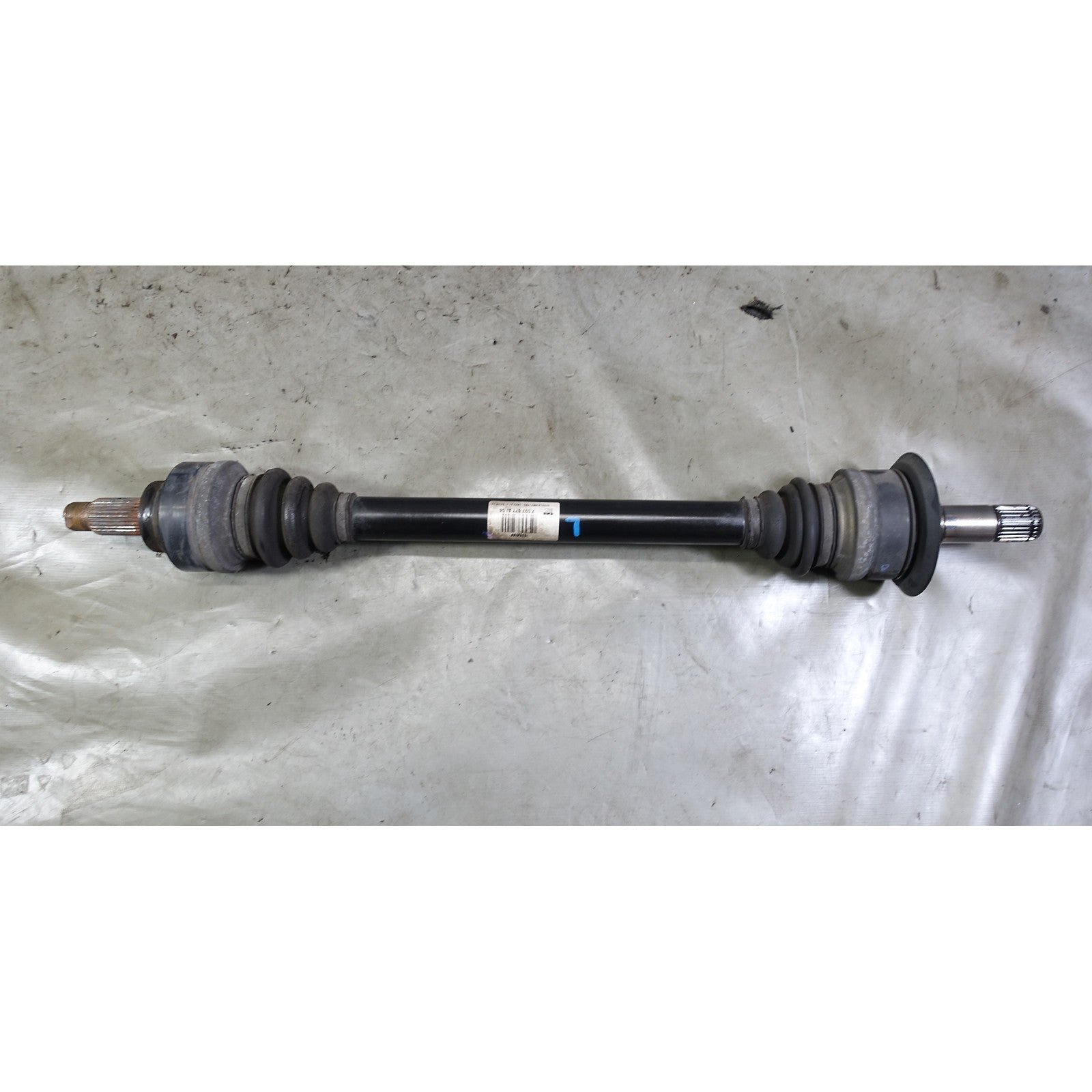 57_77c6f881-e78a-4b7f-8338-f26c0fd65096.jpg Damaged 12-16 BMW F30 3-Series F22 Left Rear Drivers Output Half Shaft Axle OEM - Image 1