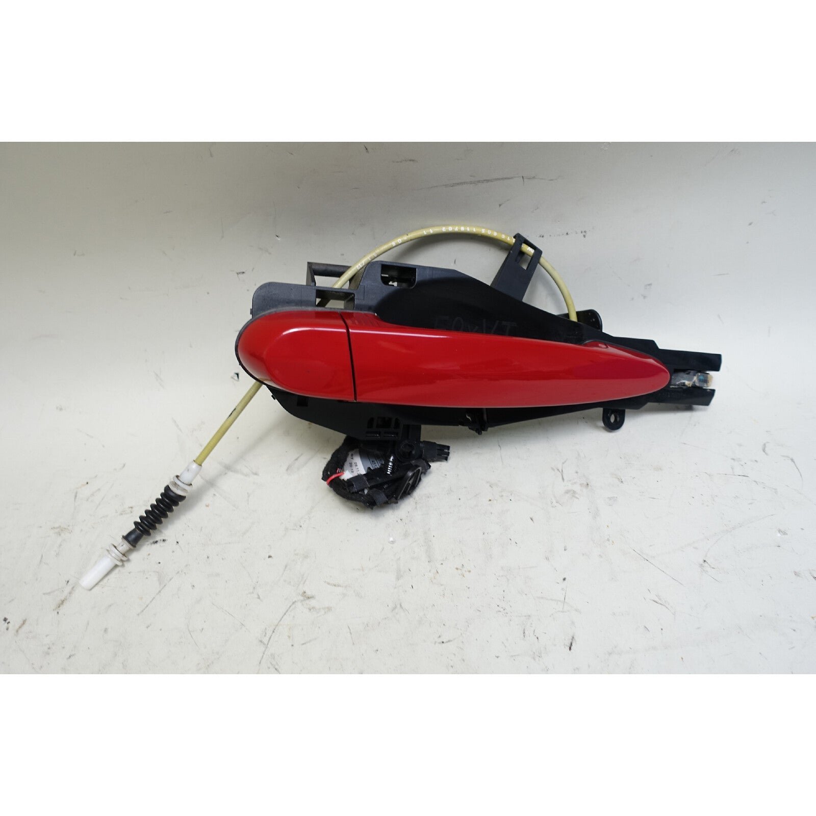 57_77cd53e4-4095-419b-9489-990ddedd6070.jpg 2008-2013 BMW E93 3-Series Convertible Right Comfort Outside Ext Door Handle Red - Image 1