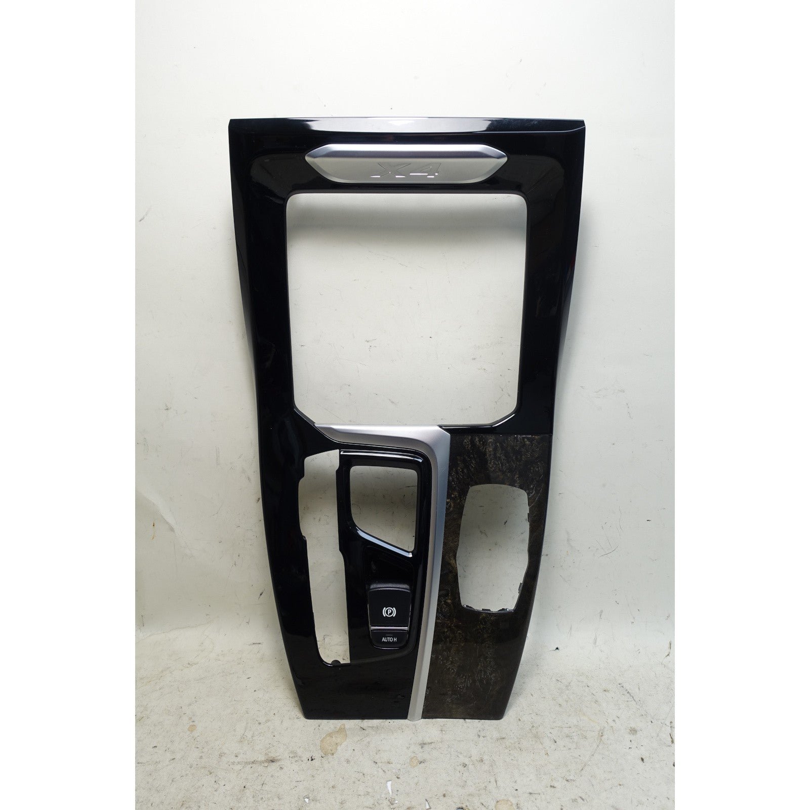 57_7a7aa0c5-d1f8-4b3b-87a9-12450a081112.jpg BMW G02 X4 Front Center Console Trim Cover Grey Poplar 2019-2020 OEM - Image 1
