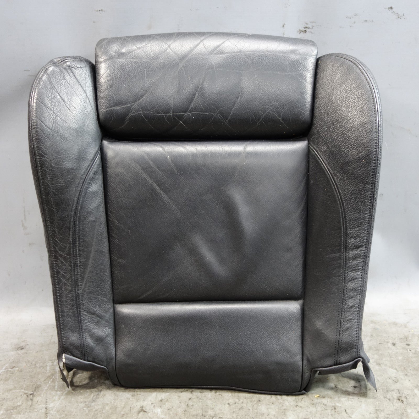 57_83dac8d1-5a9d-4ef2-b446-9812ad202d63.jpg 2007-2013 BMW E70 X5 E71 X6 Front Left Sport Seat Bottom Pad Black Leather OEM - Image 1