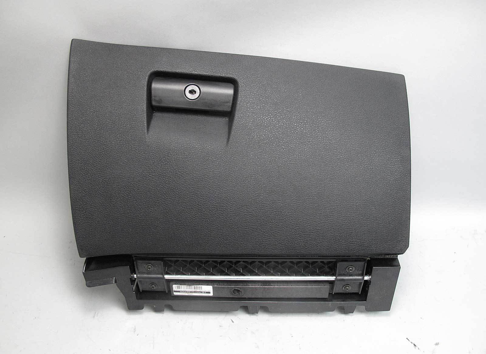 57_852f5fb2-a426-4d4d-be17-2aa3681aa1a7.jpg 2007-2010 BMW E83 X3 SAV Interior Right Glove Box Assembly Door w Latch Black OE - Image 1