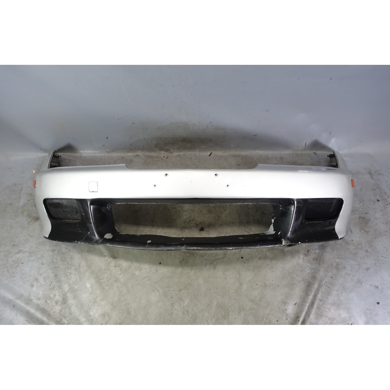 57_8a06ad8d-68e4-4e1b-bf03-c84a8035bef7.jpg Damaged BMW Z3 Front Bumper Cover Titanium Silver 1997-2002 OEM - Image 1