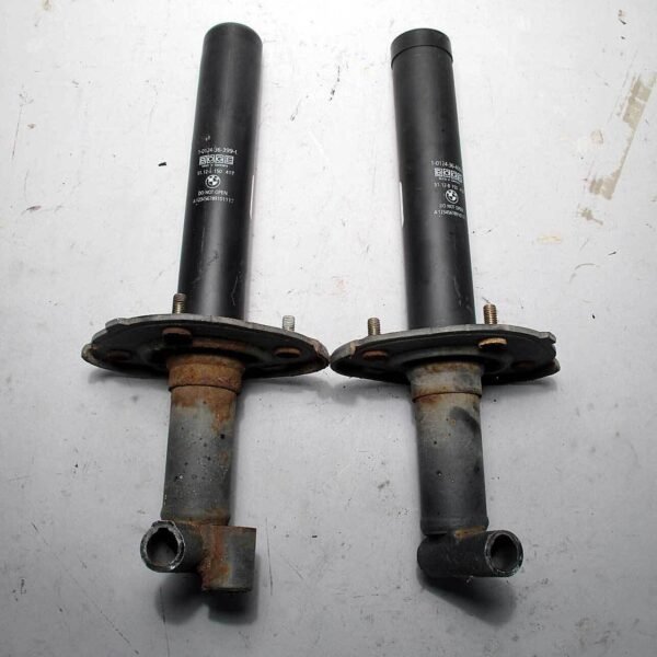 BMW E38 7-Series Rear Bumper Shock Support Pair Left Right 1995-2001 USED OEM