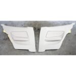2008-2013 BMW E82 1-Series Coupe Rear Interior Lateral Trim Panels Biege Leather