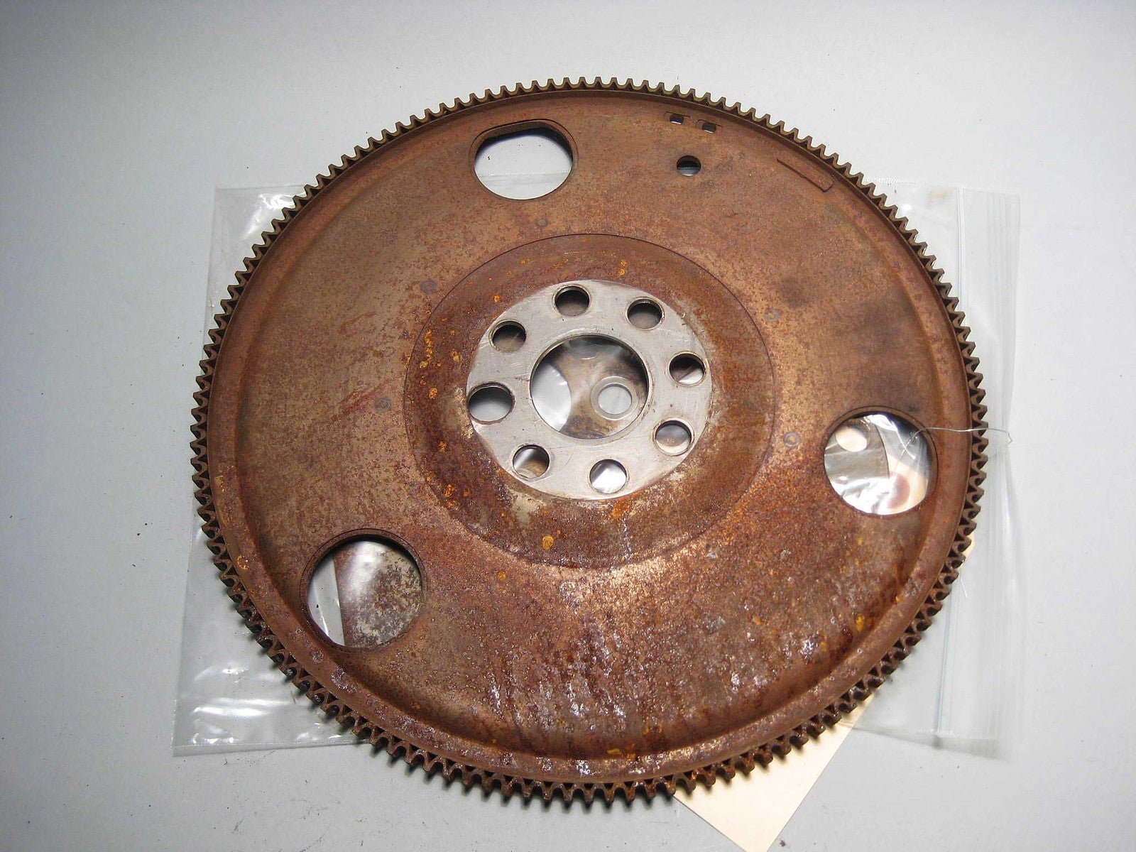 57_915189da-b230-4216-b17a-edb11193f104.jpg BMW E30 3-Series M20 Auto Trans Flywheel Flexplate Set 1987-1993 USED OEM - Image 1