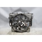 2014-2016 BMW F10 528i 528iX Auxilary Aux Electric AC Cooling Fan w Frame OEM