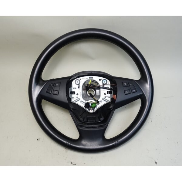 2010-2013 BMW E70 X5 SAV Factory Leather Steering Wheel w Multifunction Buttons
