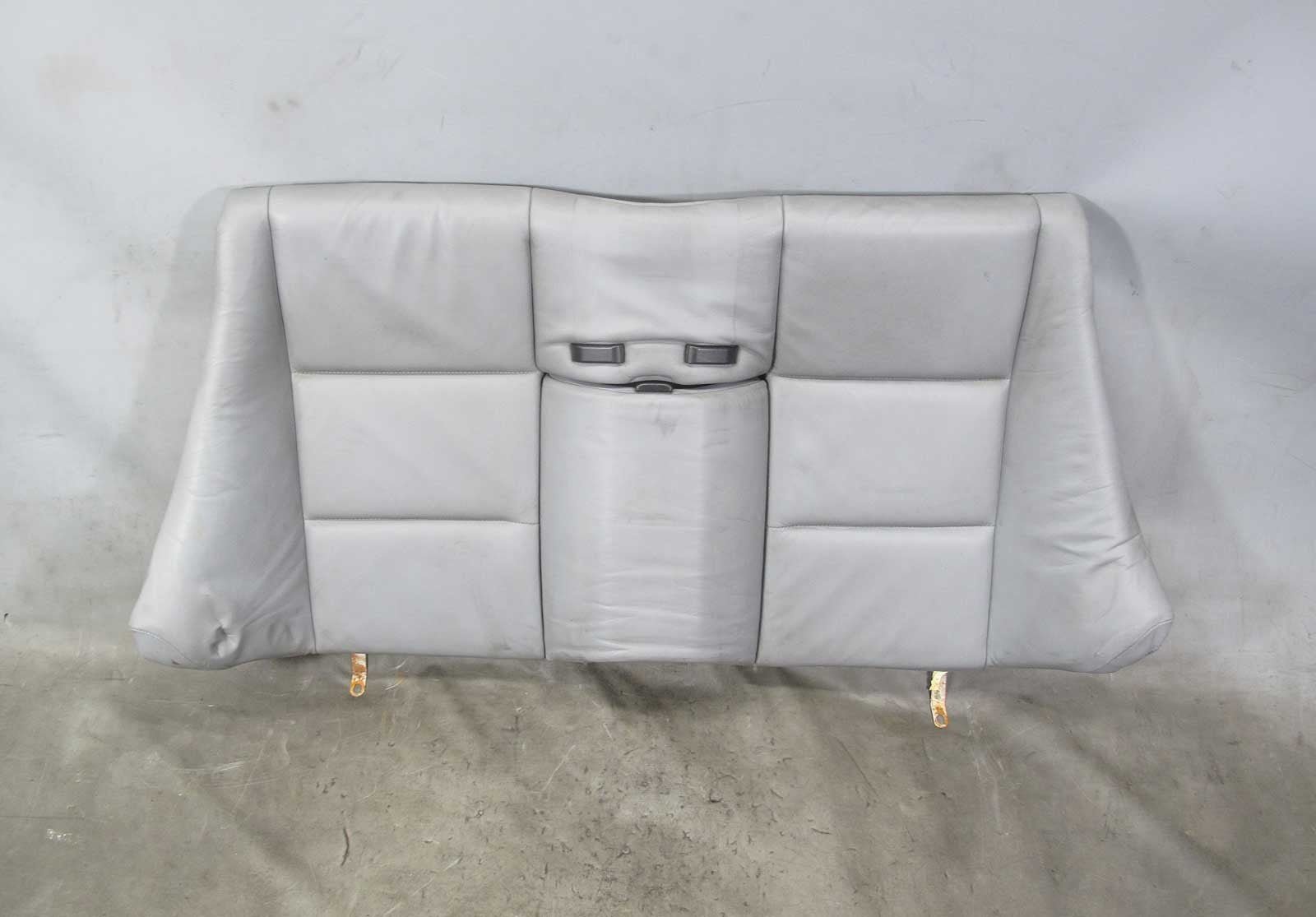 57_9a90698c-41bf-4427-8c16-eb35f9432de6.jpg 2001-2006 BMW E46 M3 ///M Convertible Rear Seat Backrest Grey Napa Leather OEM - Image 1