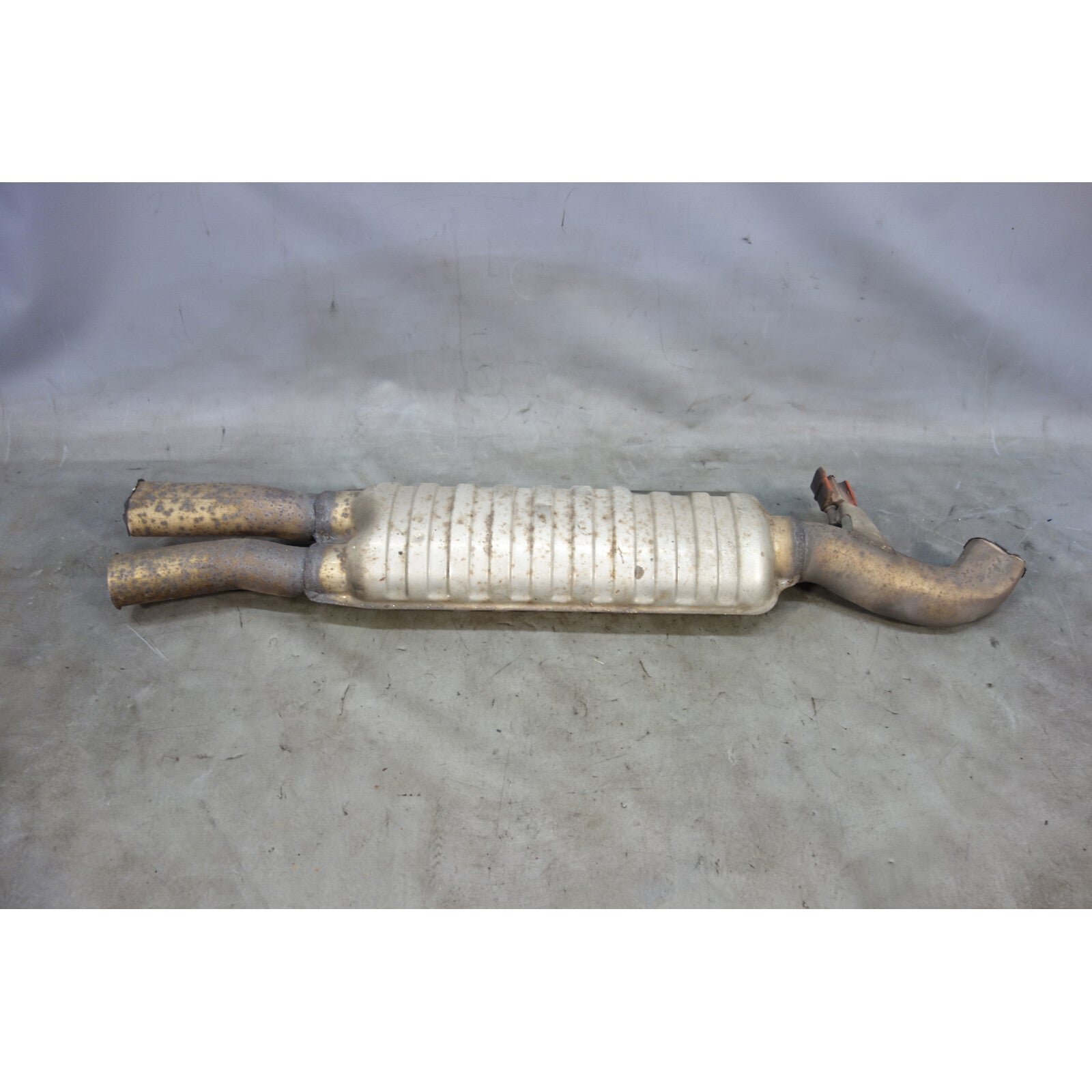 57_9b1321ac-db2e-4685-9658-957d6cee5bc0.jpg BMW E90 E92 328i N52 Intermediate Center Exhaust Pipe Muffler 2006-2013 USED OE - Image 1