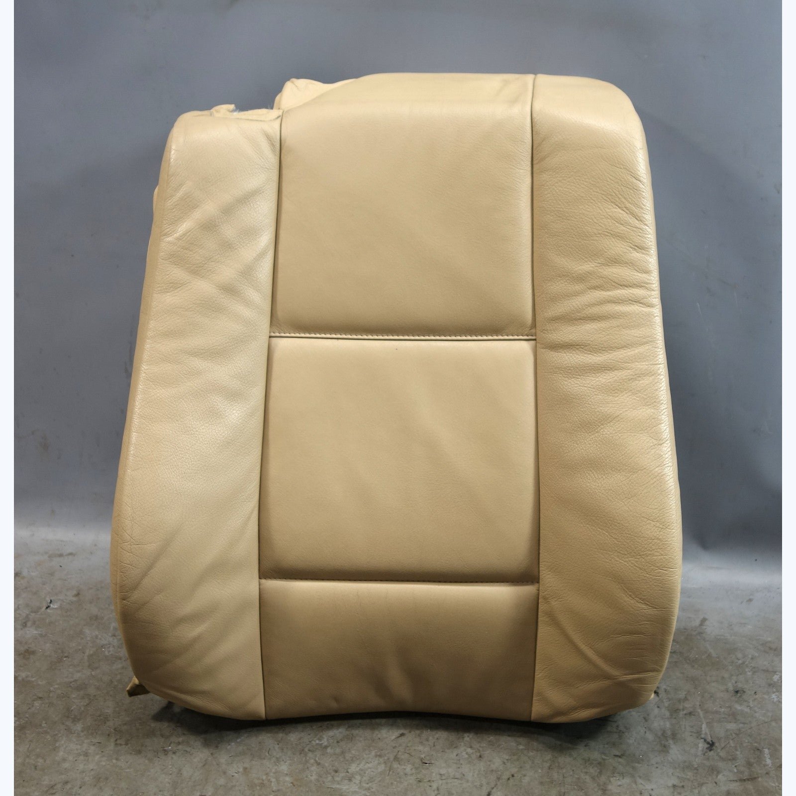 57_9c524a91-0848-4819-9644-a24496852ddc.jpg 2000-2006 BMW E46 3-Series Convertible Right Front Seat Backrest Beige OEM - Image 1