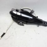 BMW E90 E91 3-Series Right Rear Exterior Door Handle Light Black Sapphire OEM
