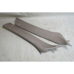 2007-2013 BMW E70 X5 A Pillar Column Trim Covers Left Right Oyster Beige OEM