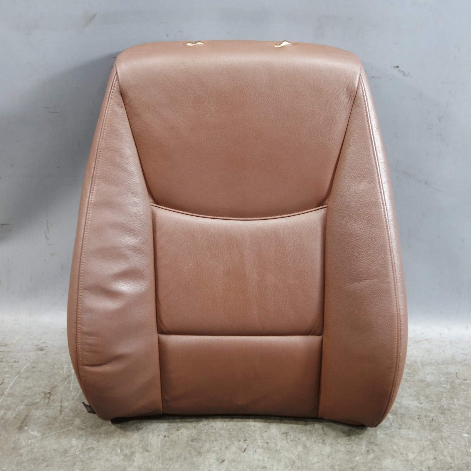 57_a451bc20-e668-40c6-b661-624ff63ff780.jpg 06-12 BMW E90 E91 3-Series Front Right Passengers Seat Backrest Terra Brown OEM - Image 1