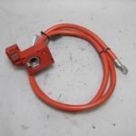 2007-2010 BMW E60 5-Series Rear B+ Battery Terminal Cable w/ Connector OEM