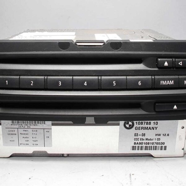 BMW E90 E92 E93 3-Series CD DVD CCC Radio Player Siemens 2007-2008 USED OEM
