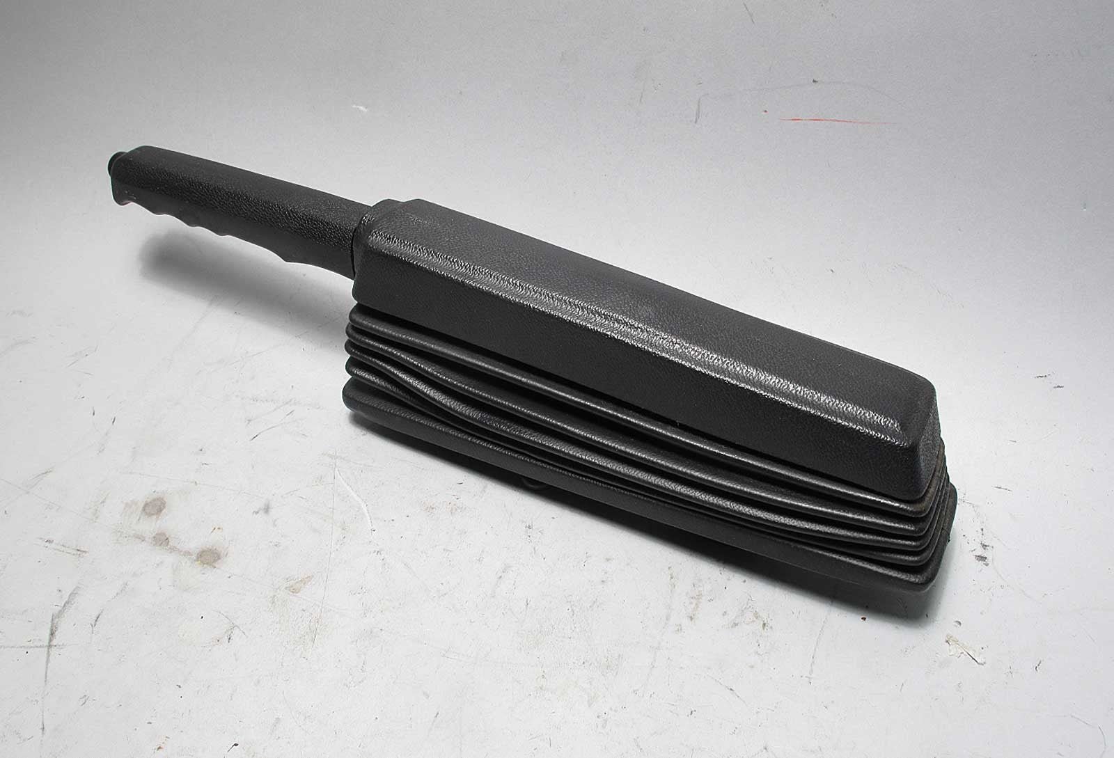 57_aad022c7-447d-4dfd-9e8d-0f99aa917fff.jpg BMW E30 3-Series Parking Handbrake Lever Handle Boot Black Emergency 1984-1993 - Image 1