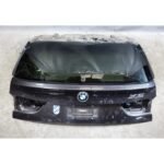 2014-2018 BMW F15 X5 F85 Rear Trunk Hatch Lid w Glass Sophisto Grey OEM