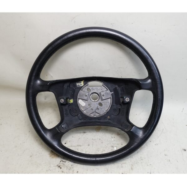 1999-2001 BMW E38 7-Series E39 Factory Leather 4-Spoke Steering Wheel Black OE