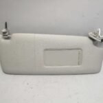 BMW E83N X3 3.0i Right Front Passenger Sun Visor Grey Vinyl Mirror 07-10 OEM