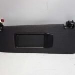 2009-2015 BMW F01 7-Series F02 Left Front Driver's Sun Visor Black Cloth OEM