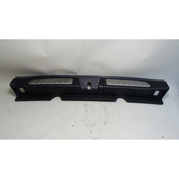 2013-2015 BMW E84 X1 SAV Rear Trunk Locking Sill Cover Trim with Metal Inserts