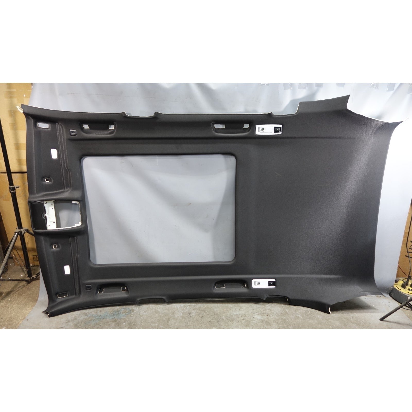 57_b991e03e-b6eb-4dec-86b9-17ea64ad6cd4.jpg 2014-2018 BMW F15 X5 SAV Factory Headliner Black Pano Sunroof OEM *PICK UP ONLY* - Image 1