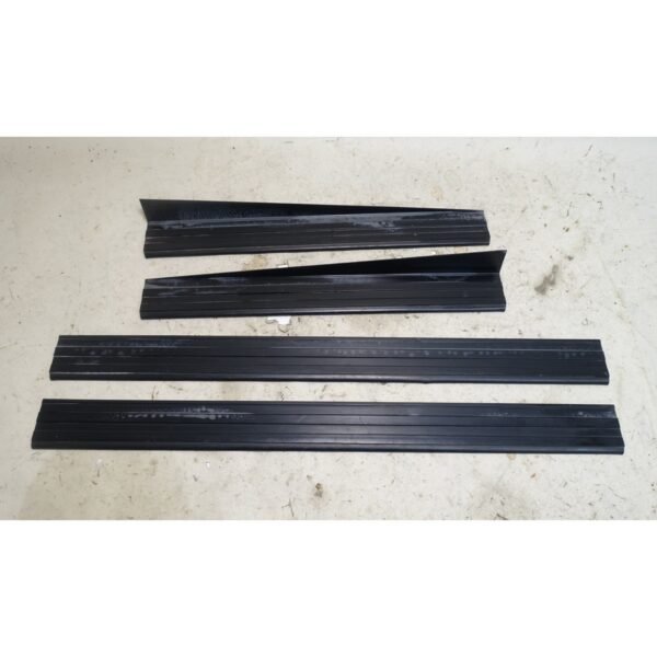 BMW E30 4-Door Sedan Exterior Door Sill Trim Scuff Cover Set OEM 1985-1991