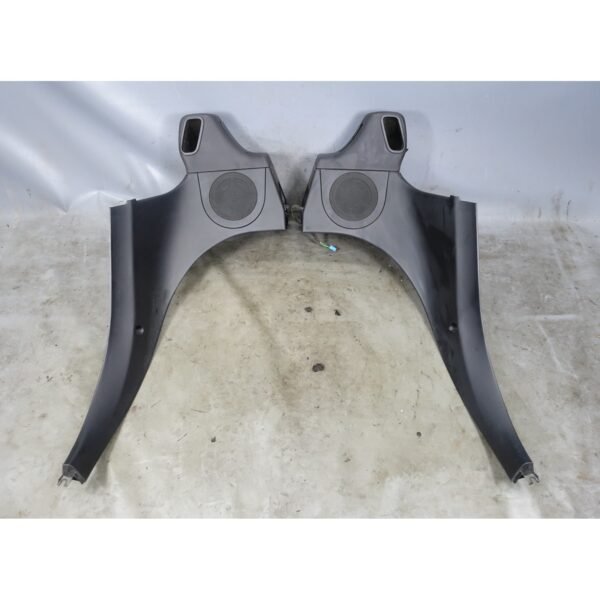 99-02 BMW Z3 Roadster Rear Lateral Interior Trim Panel Set Black w Speakers OEM