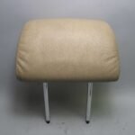 BMW E39 5-Series E38 Front Comfort Seat Headrest Beige Leather 1995-2003 USED OE