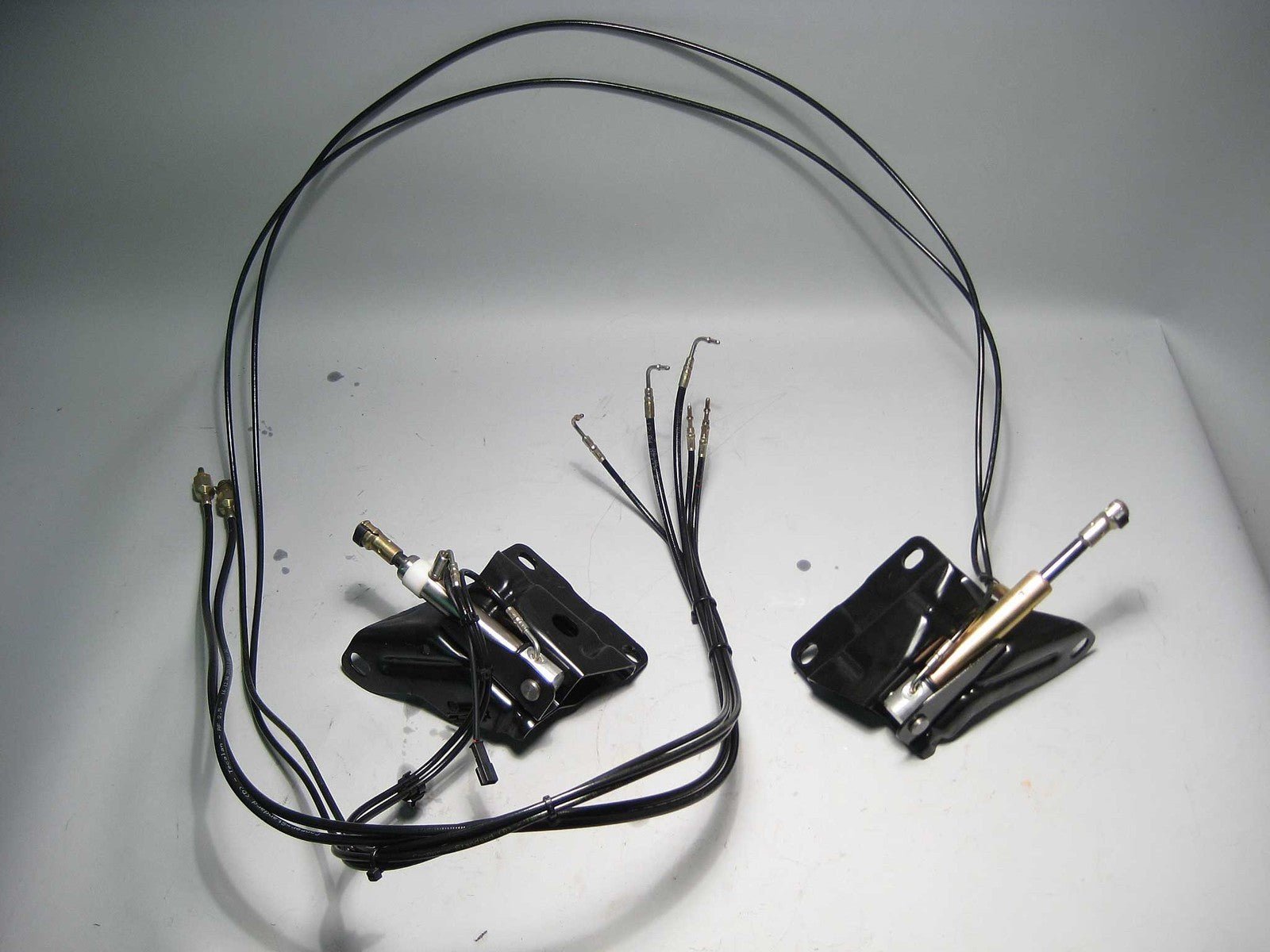 57_c3e1cd86-4d97-4dc1-a05b-960f79dc323d.jpg BMW E46 Convertible Compartment Hydraulic Shock Cylinder Set 2000-2006 OEM USED - Image 1