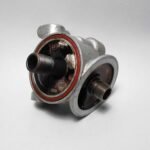 BMW E30 325e 325i M20 Engine Oil Cooler Filter Housing Flange 1984-1993 OEM