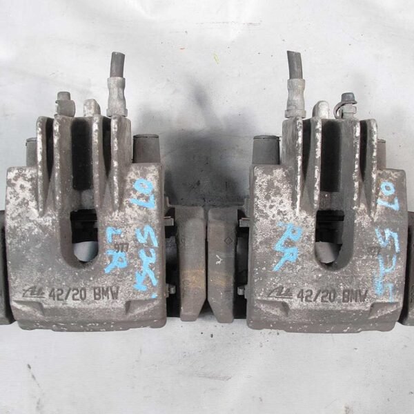 BMW E60 5-Series Rear Brake Caliper Pair w Brackets Left Right OEM 2004-2010
