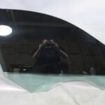 BMW E65 E66 7-Series Factory Right Front Passenger Window Glass w Scratches USED