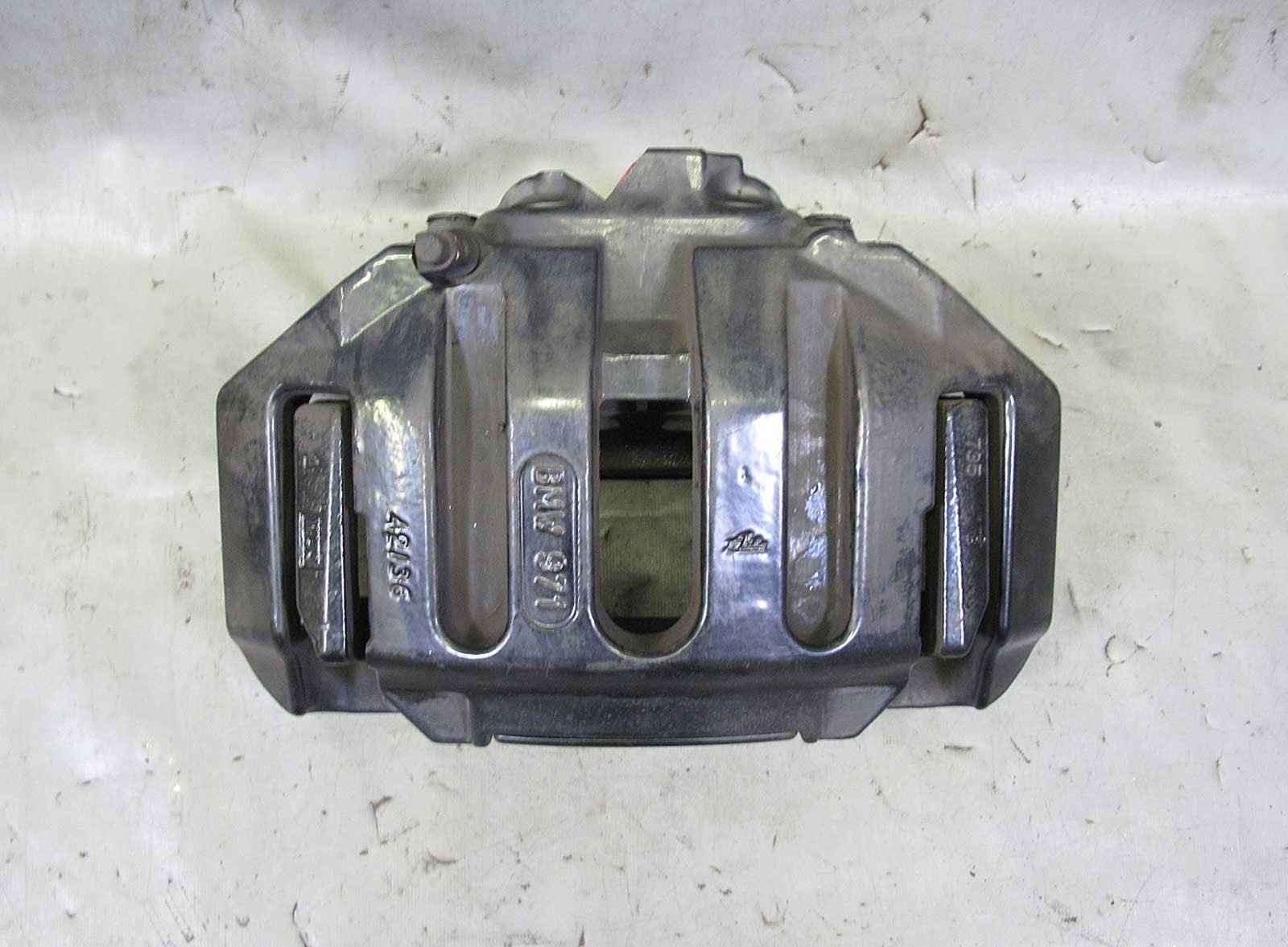 57_cea5bf7c-0cca-4d23-b39e-811b10bb5695.jpg 2006-2010 BMW E60 M5 E63 M6 Factory Left Front Brake Caliper 2-Piston w Bracket - Image 1