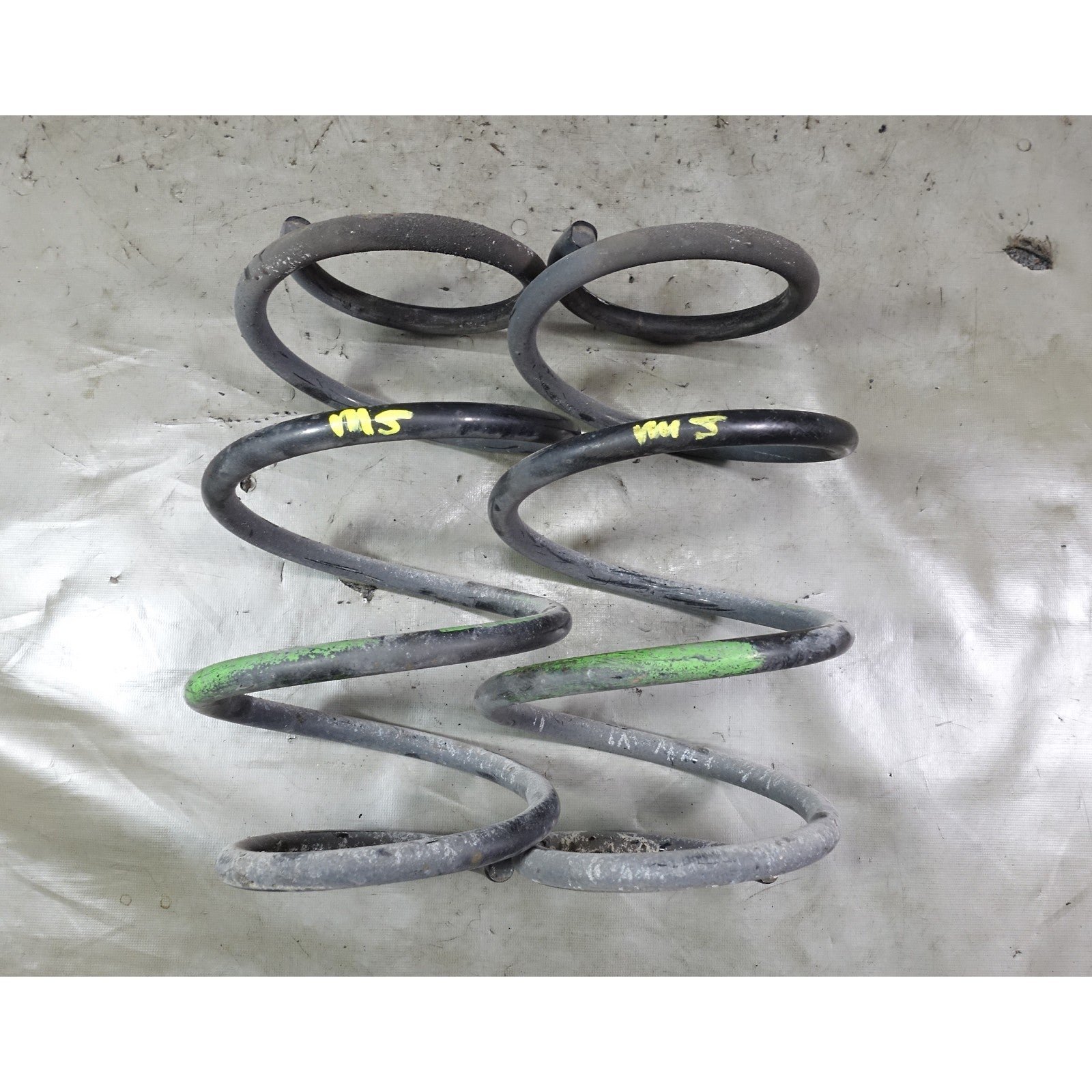 57_d02ce7da-58db-4689-a028-8c7e0562d0b6.jpg 2000-2003 BMW E39 M5 ///M Factory Front Axle Coil Spring Pair Left Right OEM - Image 1