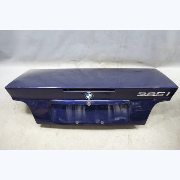 Damaged 1992-1999 BMW E36 3-Series Convertible Trunk Boot Lid Montreal Blue OE