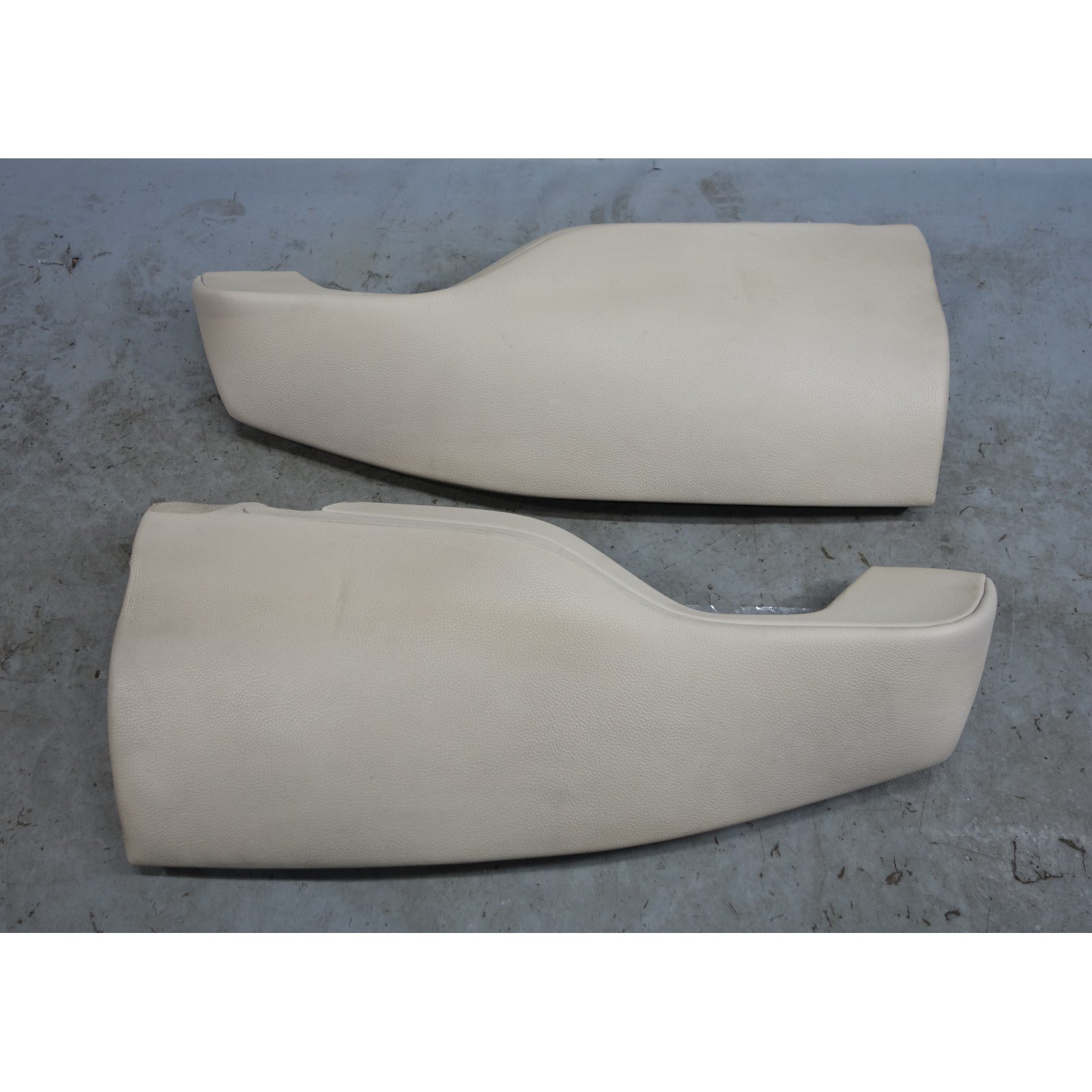 57_da1f400d-cbe4-4db7-aba9-ca17eccbf813.jpg 12-18 BMW F30 3-Series Sedan Rear Seat Backrest Side Bolsters Oyster Beige OEM - Image 1