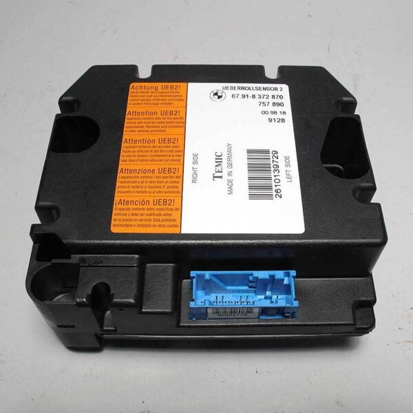BMW E36 3-Series Convertible Rollover Sensor Module 1998-1999 USED OEM 8372870