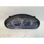 Damaged BMW Z3 M54 Instrument Cluster Chrome Rings 2.5i 3.0i 2001-2002 OEM 95k