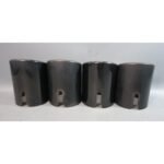 18-20 BMW F90 M5 M-Sport Exhaust Tip Set Black OEM