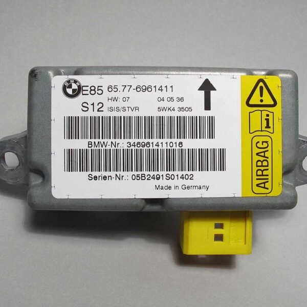 BMW E85 Z4 Roadster Right Passenger Side Door SRS Sensor Module OEM