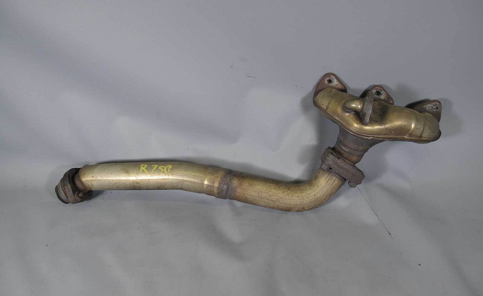 57_de876d45-cc66-4d13-a00f-107a16d8cfe9.jpg BMW E38 750 E31 850Ci Right Rear Exhaust Manifold w Pipe Bank 1 Cyls 1-3 USED OE - Image 1