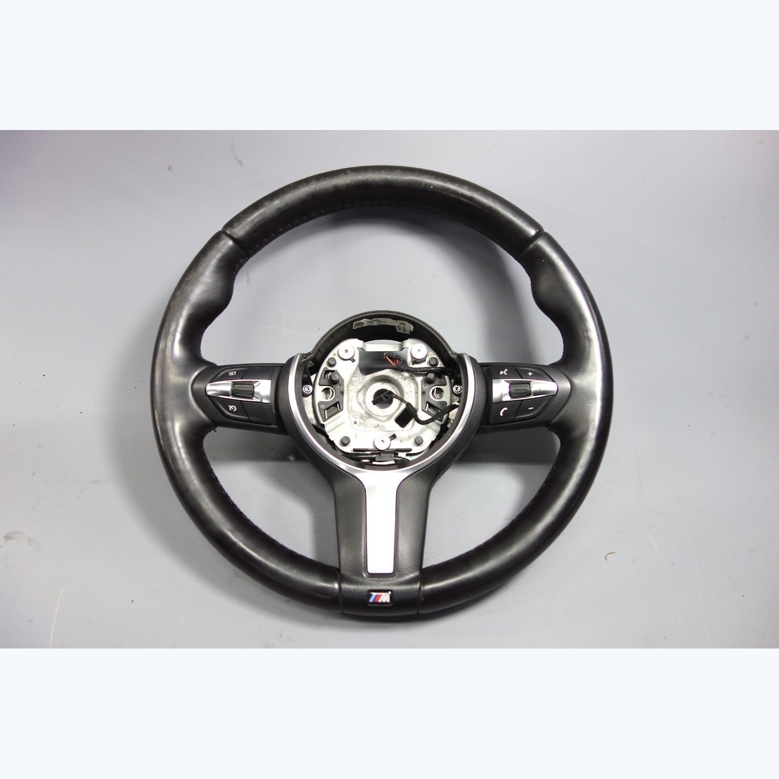 57_e1c5f5a8-4788-4248-978b-fe7d88f30923.jpg 2012-2017 BMW F30 3-Series F22 Factory ///M Sport Steering Wheel w Buttons OEM - Image 1