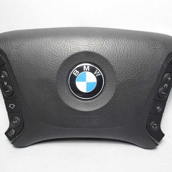 BMW E39 5-Series Late Steering Wheel Airbag w Multifunction Buttons OEM