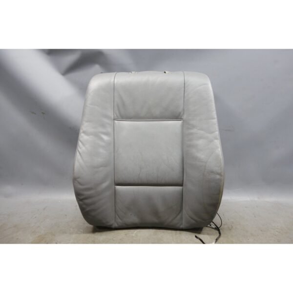 2000-2006 BMW E53 X5 Basic Front Seat Backrest Cushion Pad Grey Leather OEM