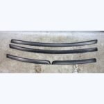 2007-2010 BMW E92 E93 3-Series 2-Door Armrest Door Wood Trim Set Carbon Wrap OEM
