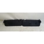 BMW G01 X3 G02 X4 Sun Visor Pair Black Vinyl 2018-2023 OEM