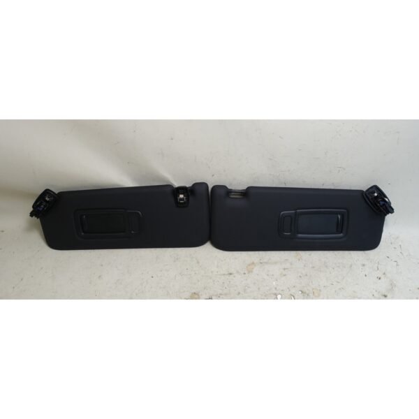 BMW G01 X3 G02 X4 Sun Visor Pair Black Vinyl 2018-2023 OEM