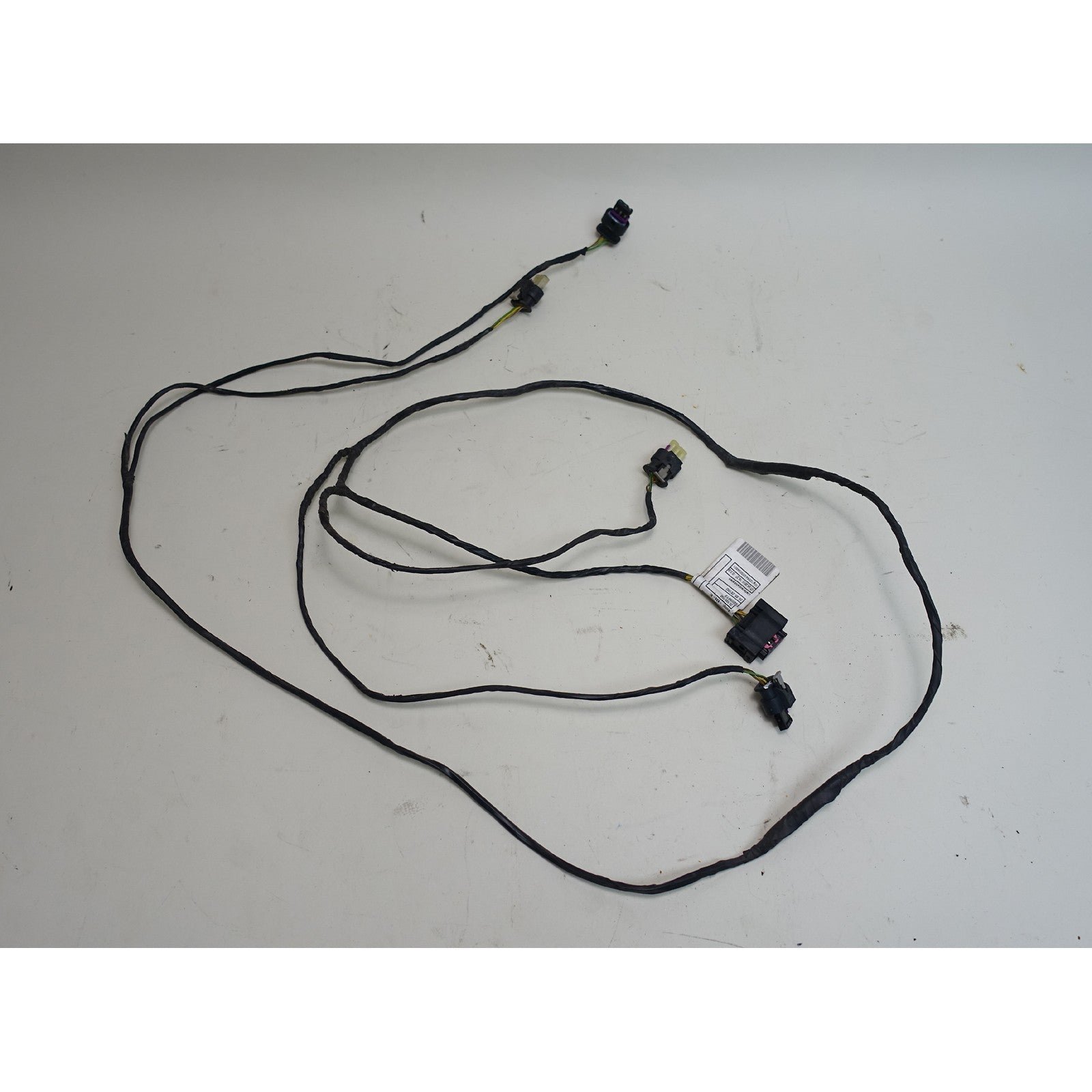 57_e95d5936-f6ae-4fdb-916d-325bcef5c5f2.jpg 11-13 BMW E70 X5 SAV Front Parking Distance Control Sensor Wiring Harness OEM - Image 1