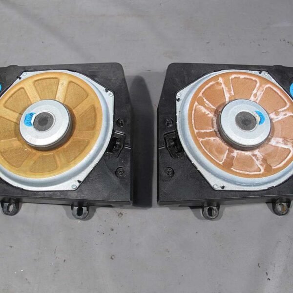 BMW E83 X3 SAV Standard Factory Hi-Fi Floor Subwoofer Pair Left Right 2004-2010